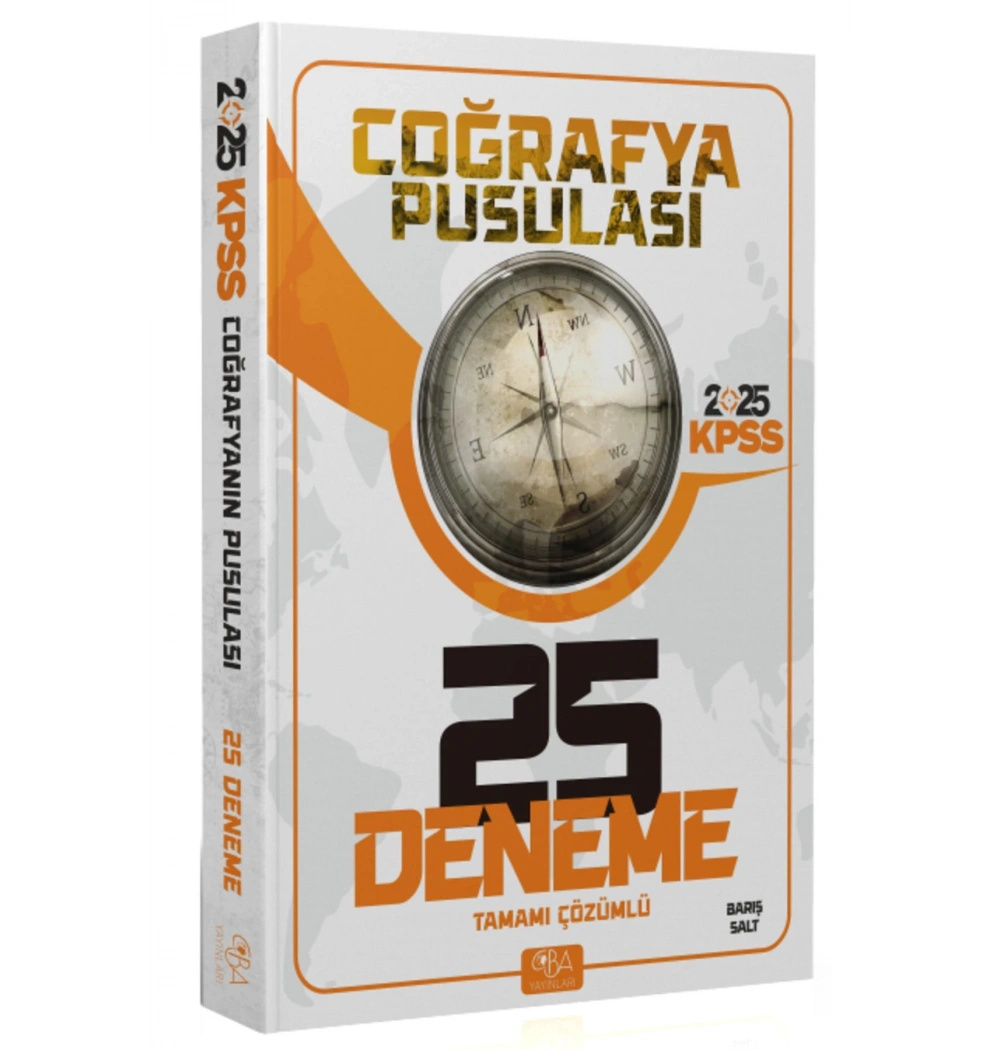 Cba 2025 Kpss Coğrafya Pusulası 25 Deneme