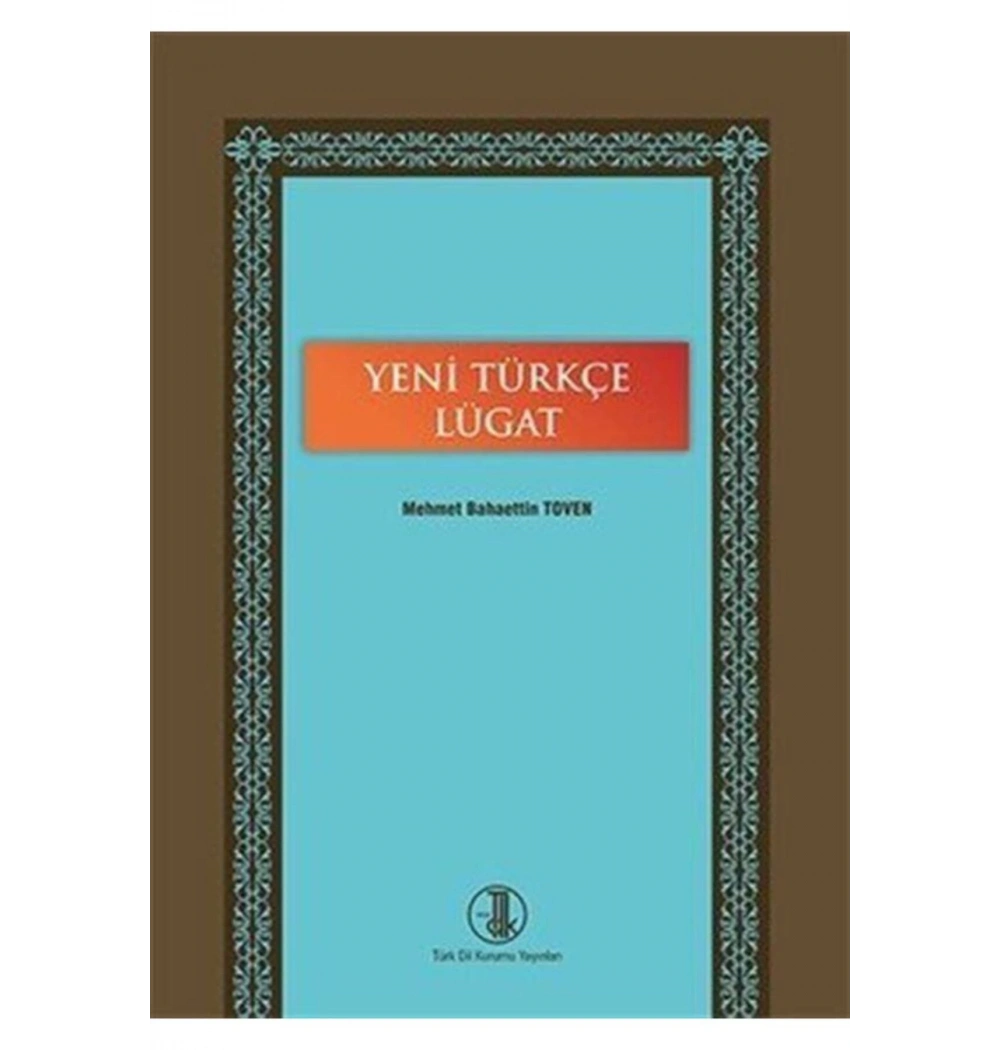 Tdk Yeni Türkçe Lügat Büyük Boy Ciltli Abdülkadir Hayber