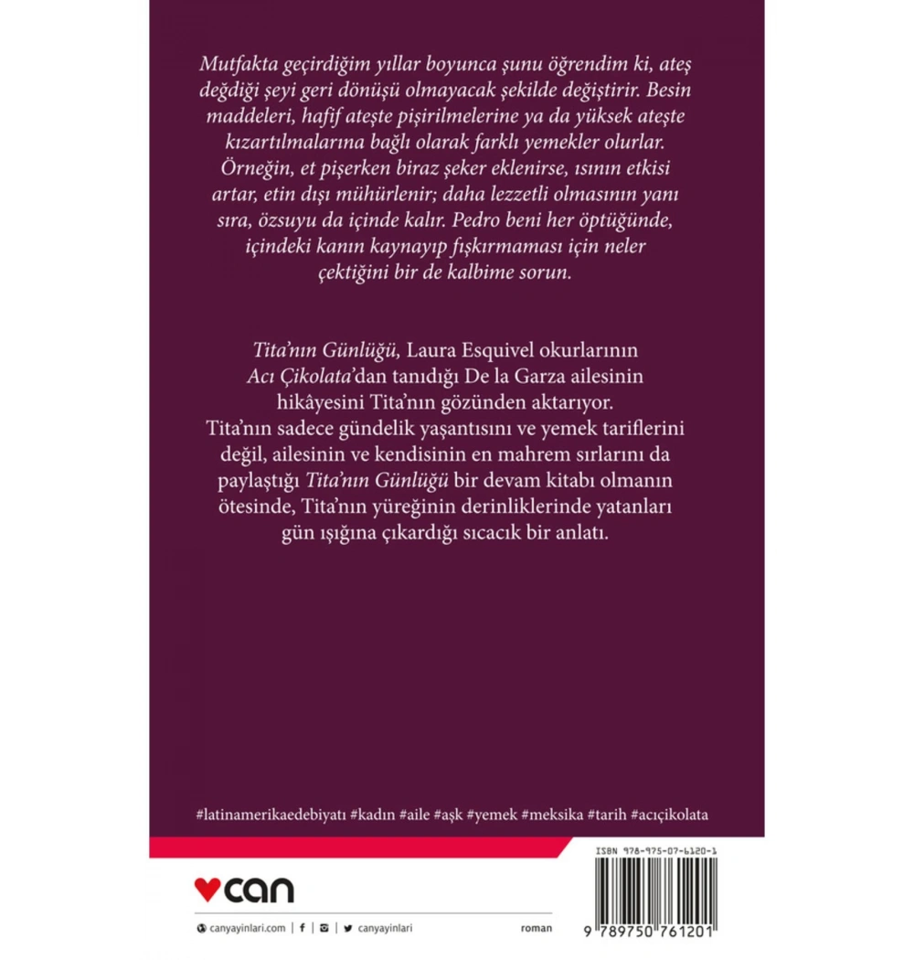 Titanın Günlüğü Acı Çikolata 2  Laura Lesouvel  Can Yayın