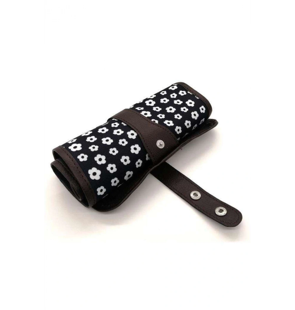 Sahsan Rulo Beyaz Papatya Desenli Kalemlik19.5X45 114