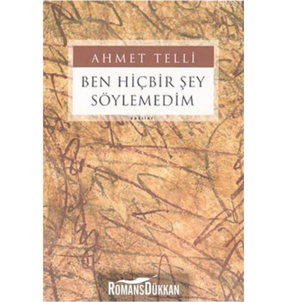 Ben Hiçbirşey Söylemedim Ahmet Telli Everest