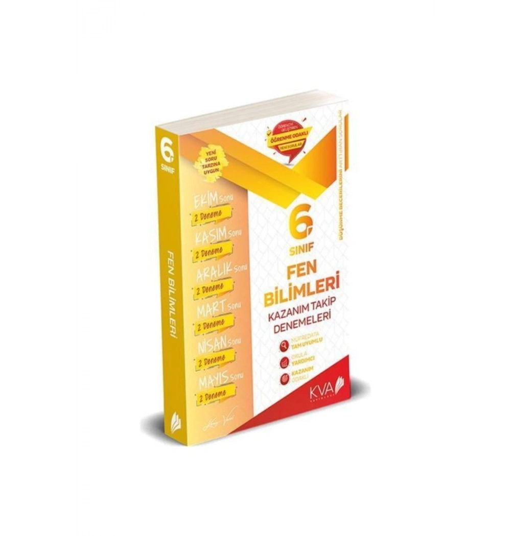 6.Sınıf Fen Bilimleri Kazanım Takip Denemeleri Koray Varol Akademi