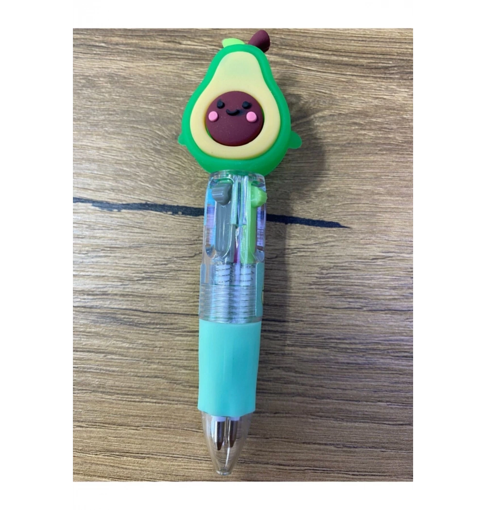 Misyon Avokado Figürlü Mini Tükenmez Kalem 4 Renk E-556A