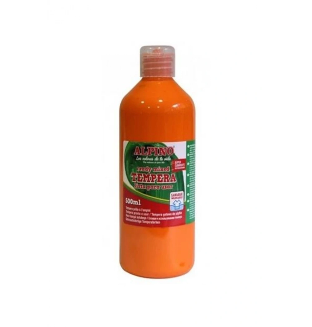 Alpino  Tempera Suluboya 500 Ml Turuncu   Dm 010172