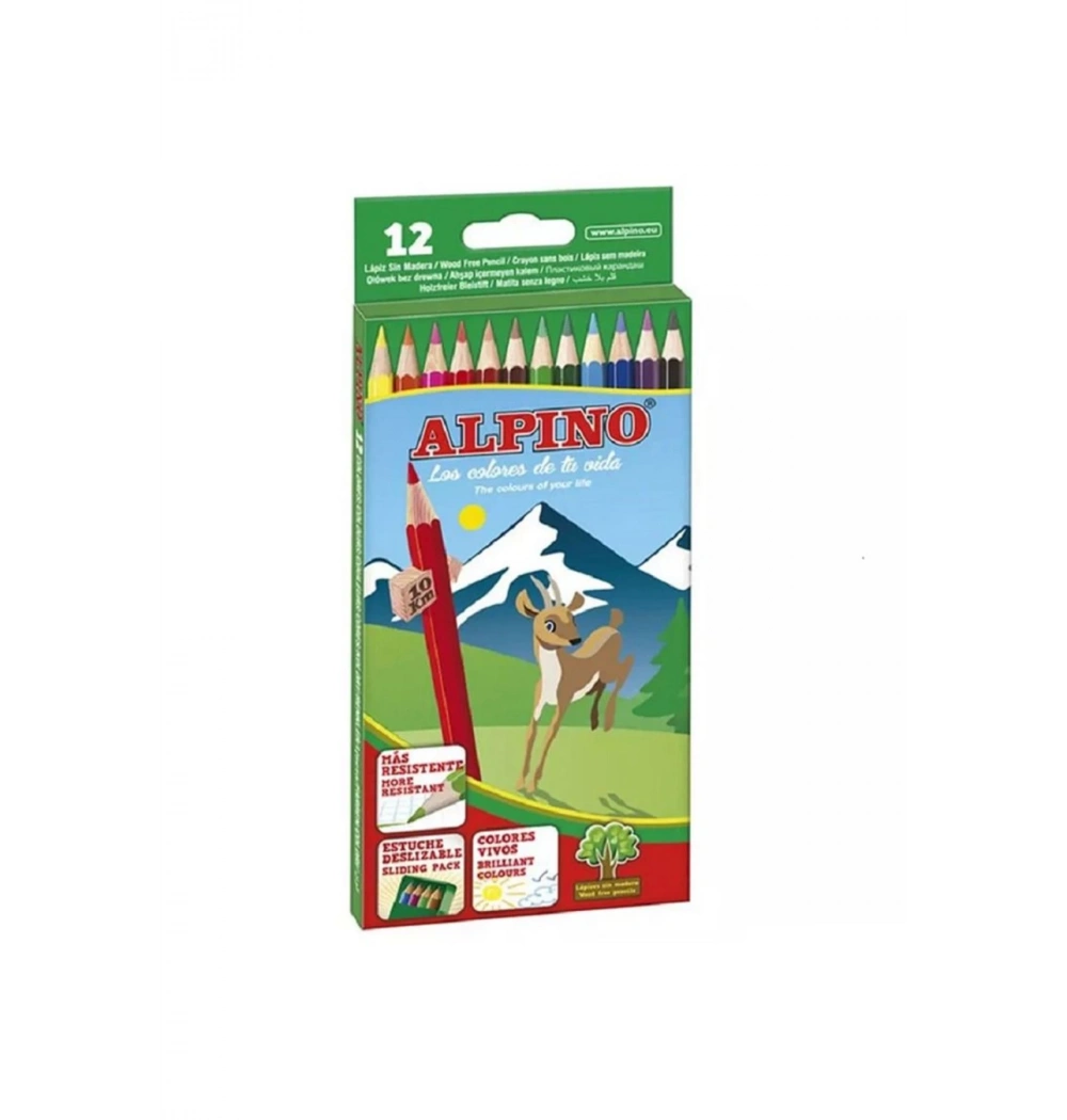 Alpino  Kuruboya  12 Renk Tam Boy     Al 10654