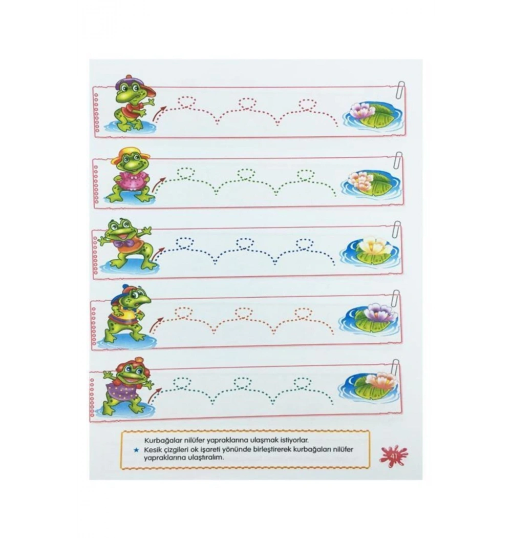 İlk Çizgilerim Kolay Çizgi Yumurcak