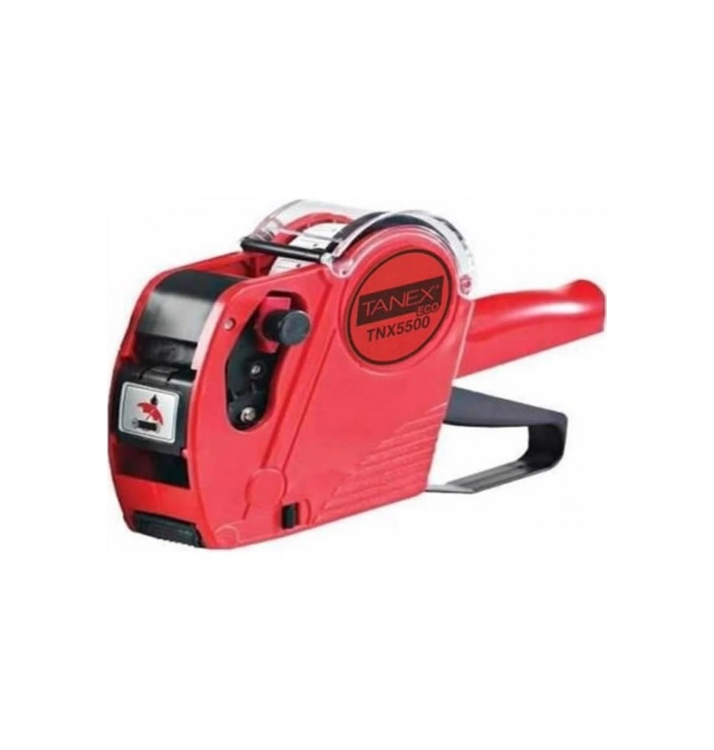 Tanex Fiyat Etiket Makinesi Eco 5500 Kırmızı