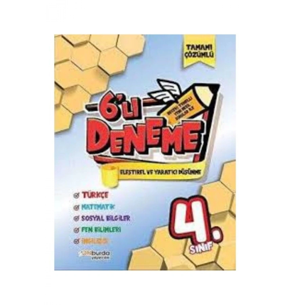 ONBURDA 4.SINIF 6 LI DENEME ÇÖZÜMLÜ