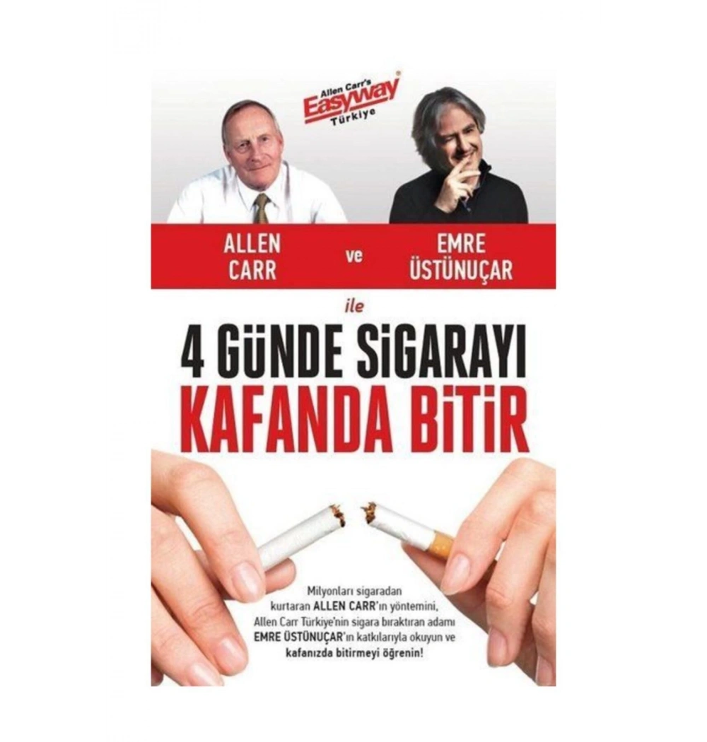 4 Günde Sigarayı Allen Carr Ve Emre Üstünuçar İle Kafanda Bitir  Butik