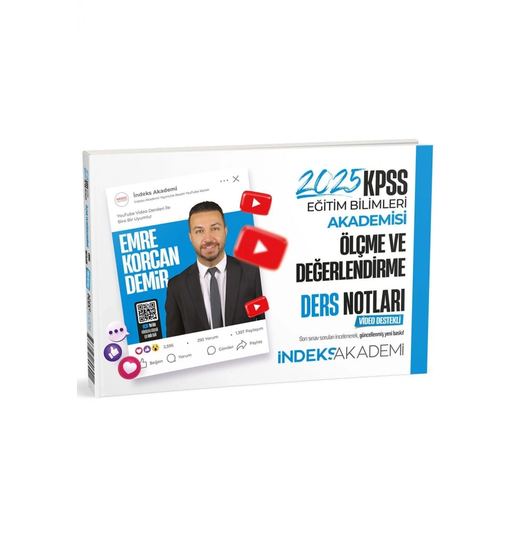 2025 Kpss Eğitim Bilimleri Ölçme Değerlendirme Ders Notları  İndeks