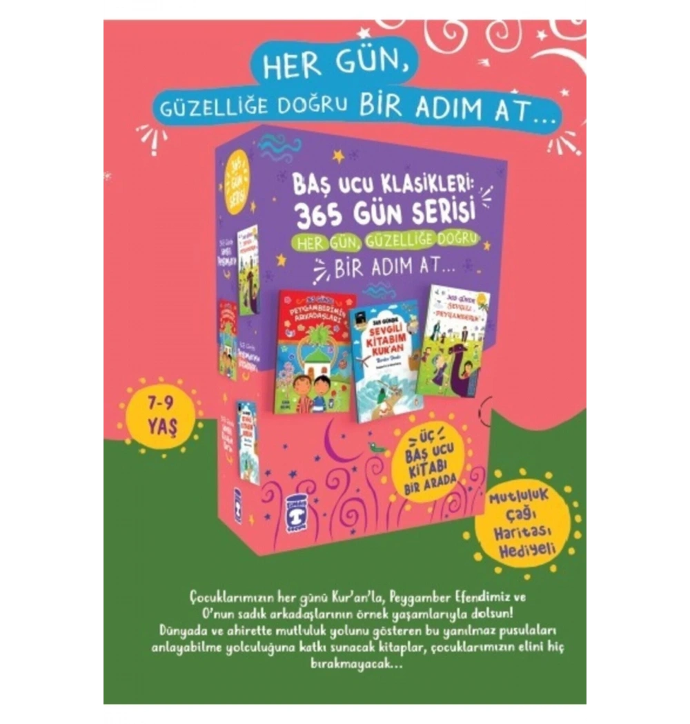 365 Gün Başucu Serisi 3 Kitap Set  Timaş