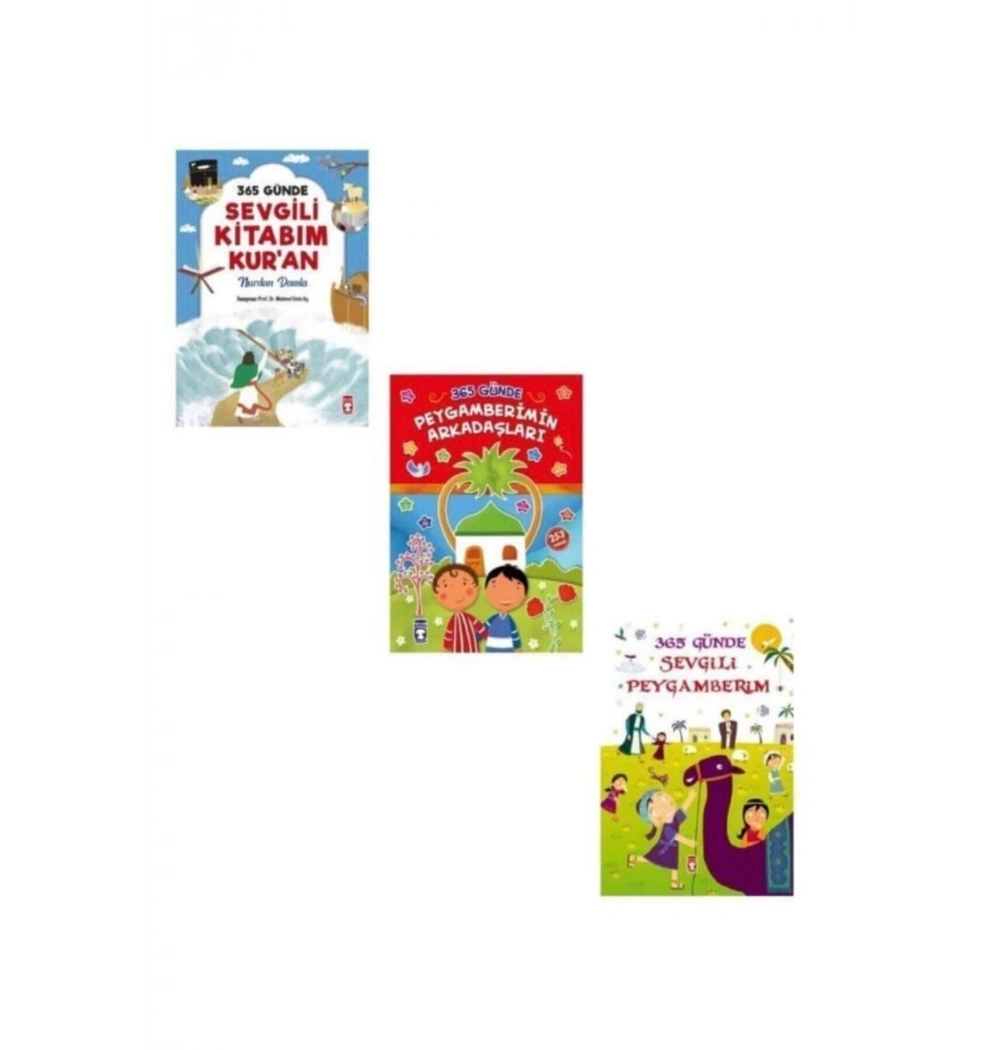 365 Gün Başucu Serisi 3 Kitap Set  Timaş