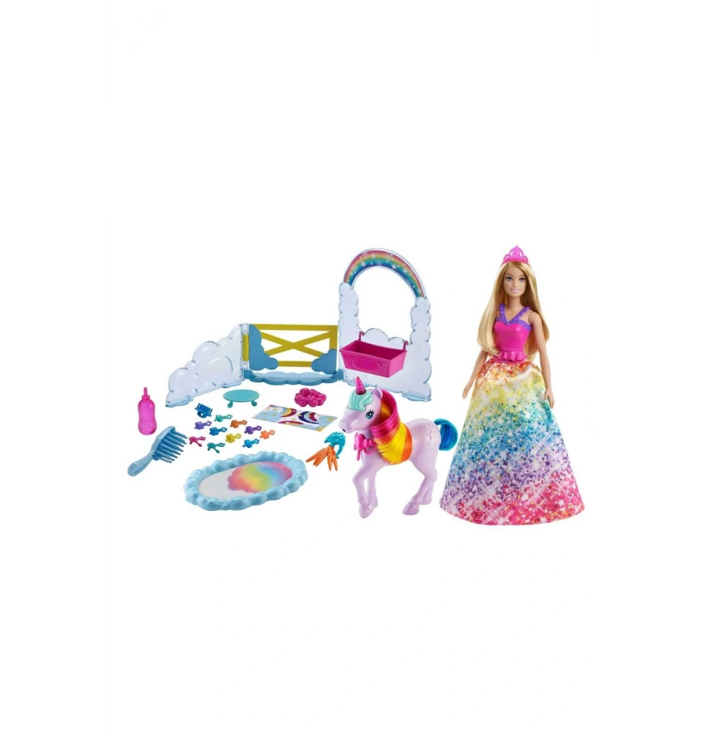 Barbie Dreamtopıa Bebek Ve Tek Boynuzlu At