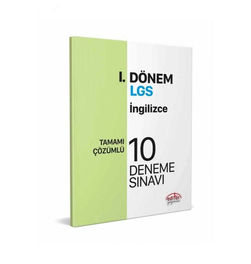 Editör Lgs 1.Dönem İngilizce 10 Deneme Sınavı
