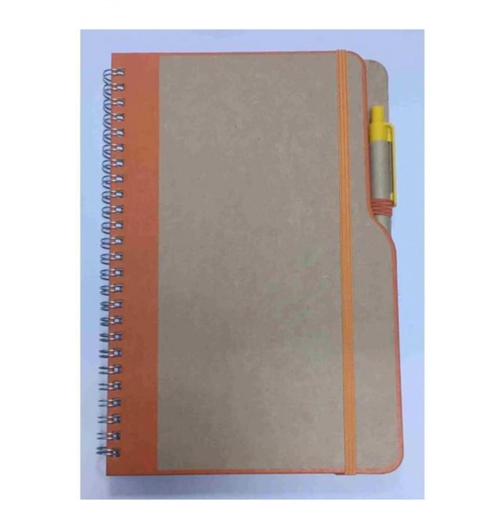 Liz Kraft Kapak Kalemli Spr. Kenarı Renkli Defter Kod: Kfk13