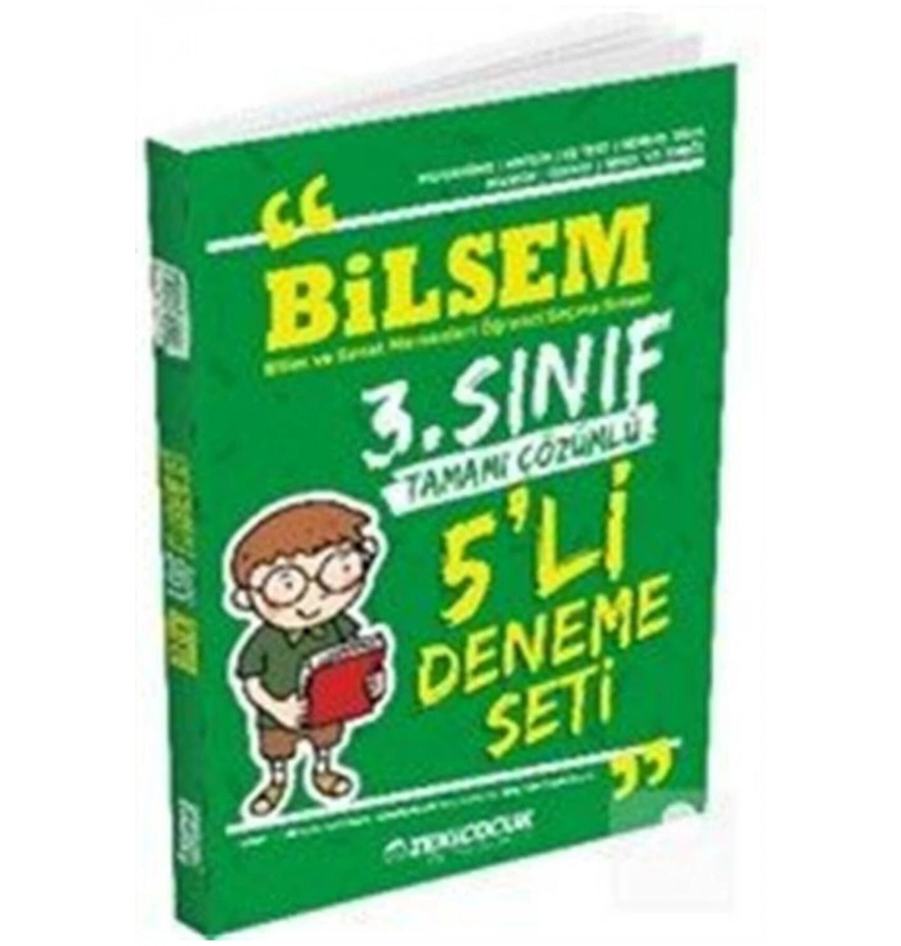 3.Sınıf Bilsem Çözümlü 5 Li Deneme Seti  Zeki Çocuk