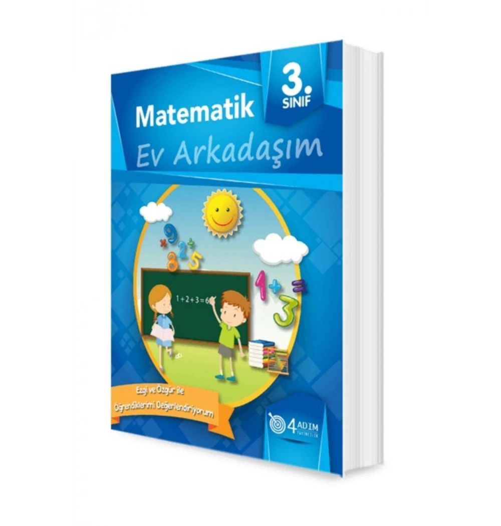 3.Sınıf Matematik Ev Arkadaşım   4Adım