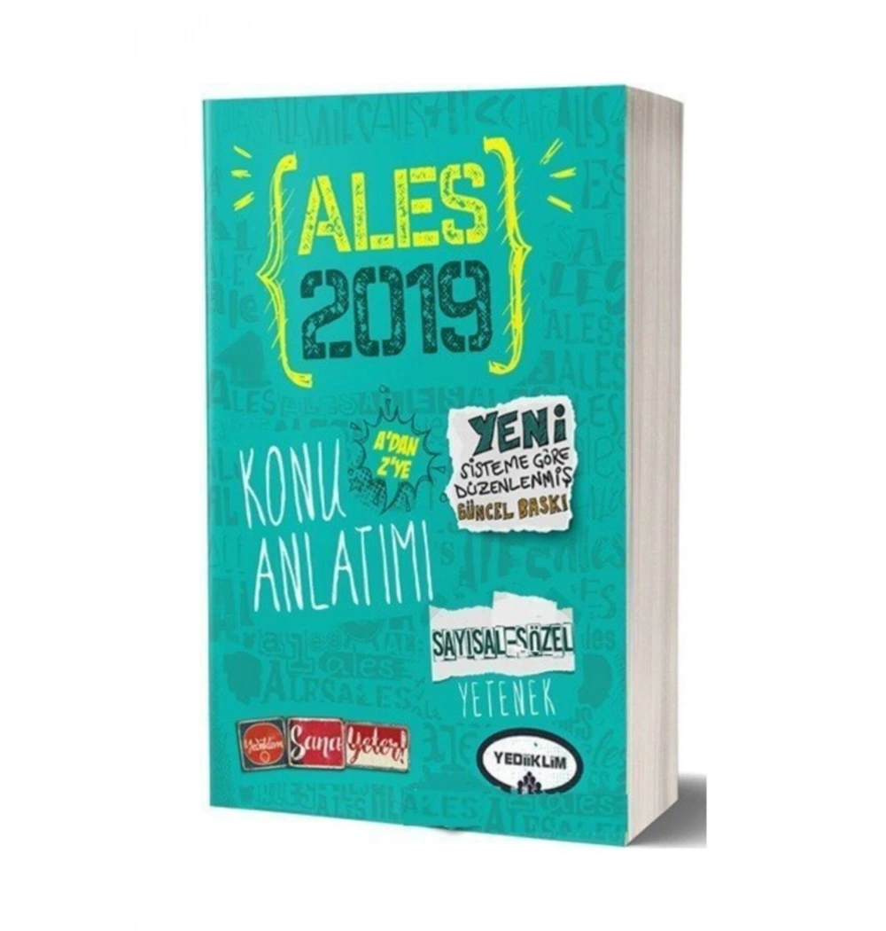 Ales 2019 Konu Anlatım Sayısal Sözel   Yediiklim
