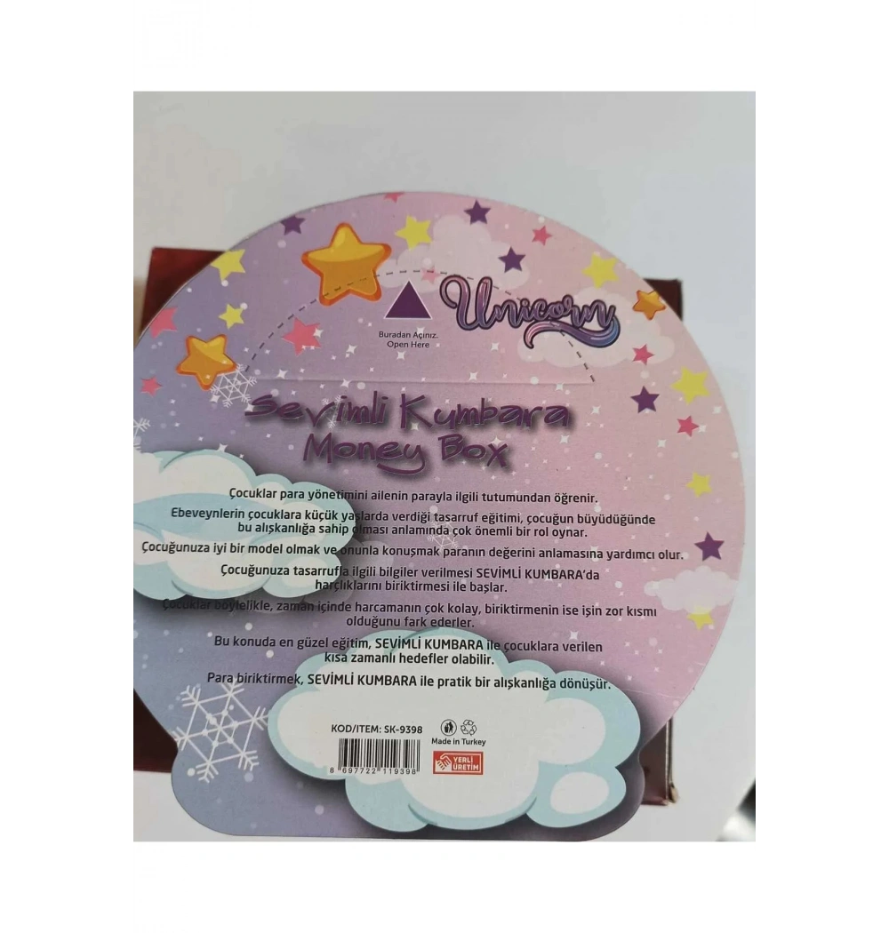 3D Sevimli Kumbara Sk-9398 Notyaz