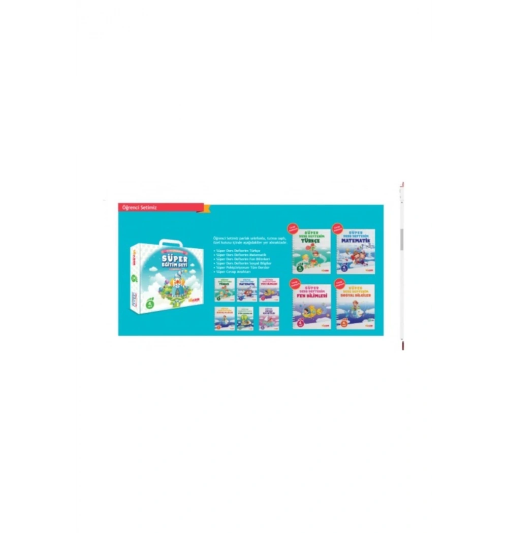 3D Sınıf Süper Eğitim Seti Çantali 10 Adım