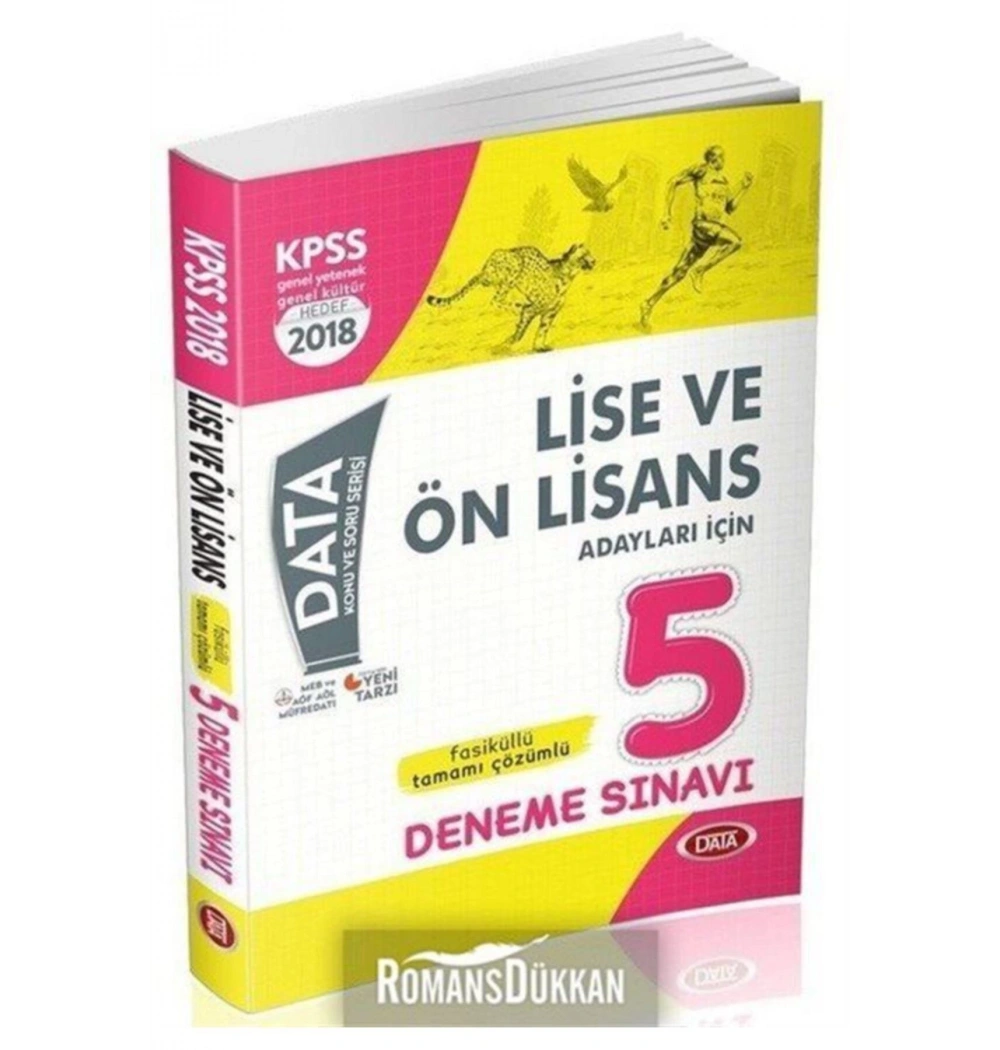 Data Kpss Lise Önlisans 5 Deneme Sınavı