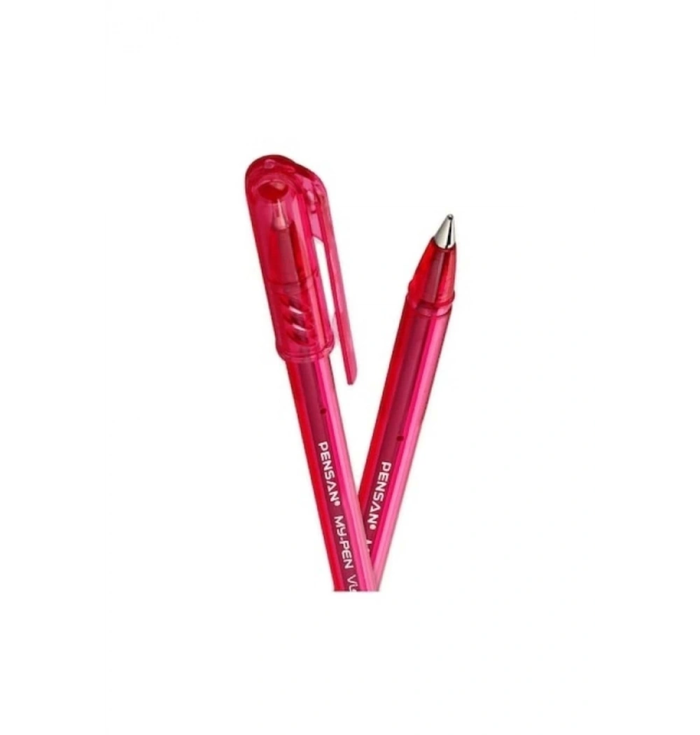 Pensan My-Pen Tükenmez Kalem 1 Mm Kirmizi