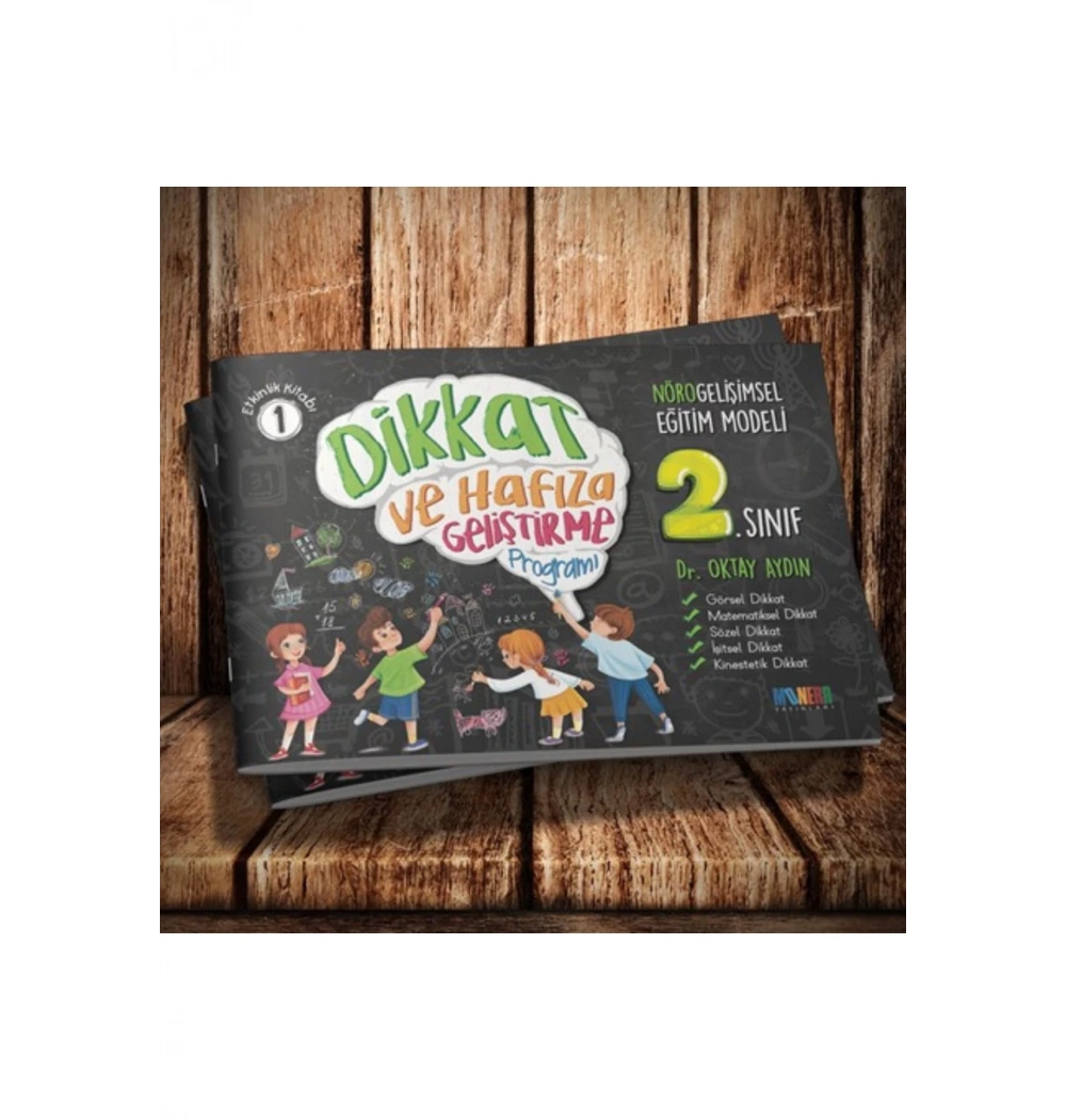 2.Sınıf Dikkat Ve Hafıza Geliştirme Programı 14 Kitap Set Monera Yayın