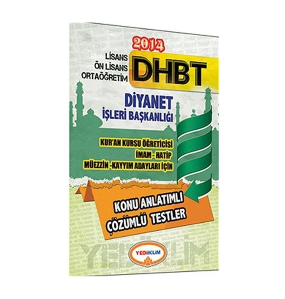 2014  Dhbt  Konu Anlatımlı Çözümlü Test   Yediiklim