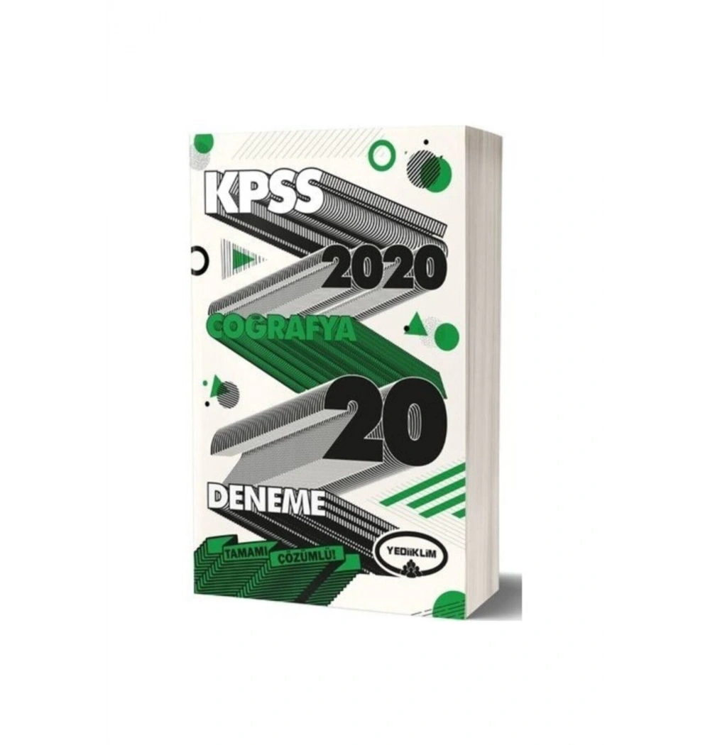 2020 Kpss Coğrafya 20 Deneme  Yediiklim
