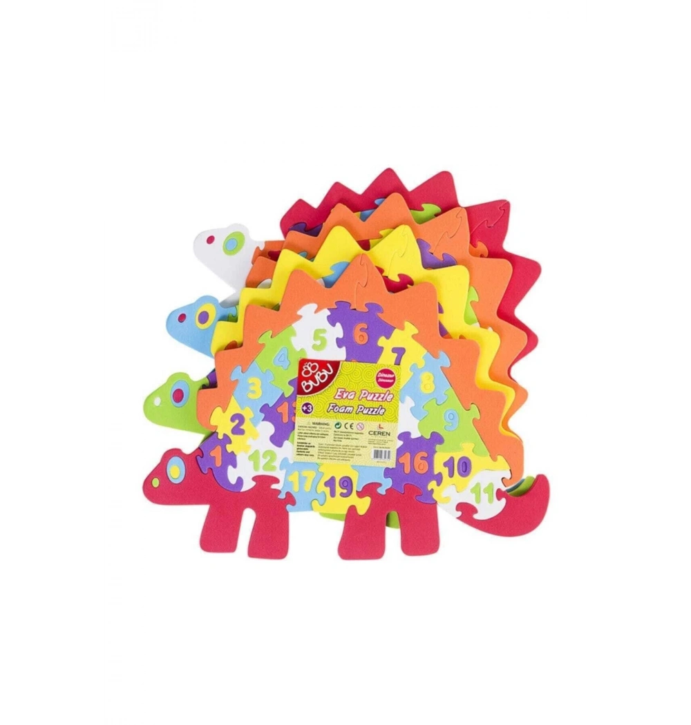 Bu-Bu Eva Puzzle Dinazor Rakamlar  Kod:Bubu00090