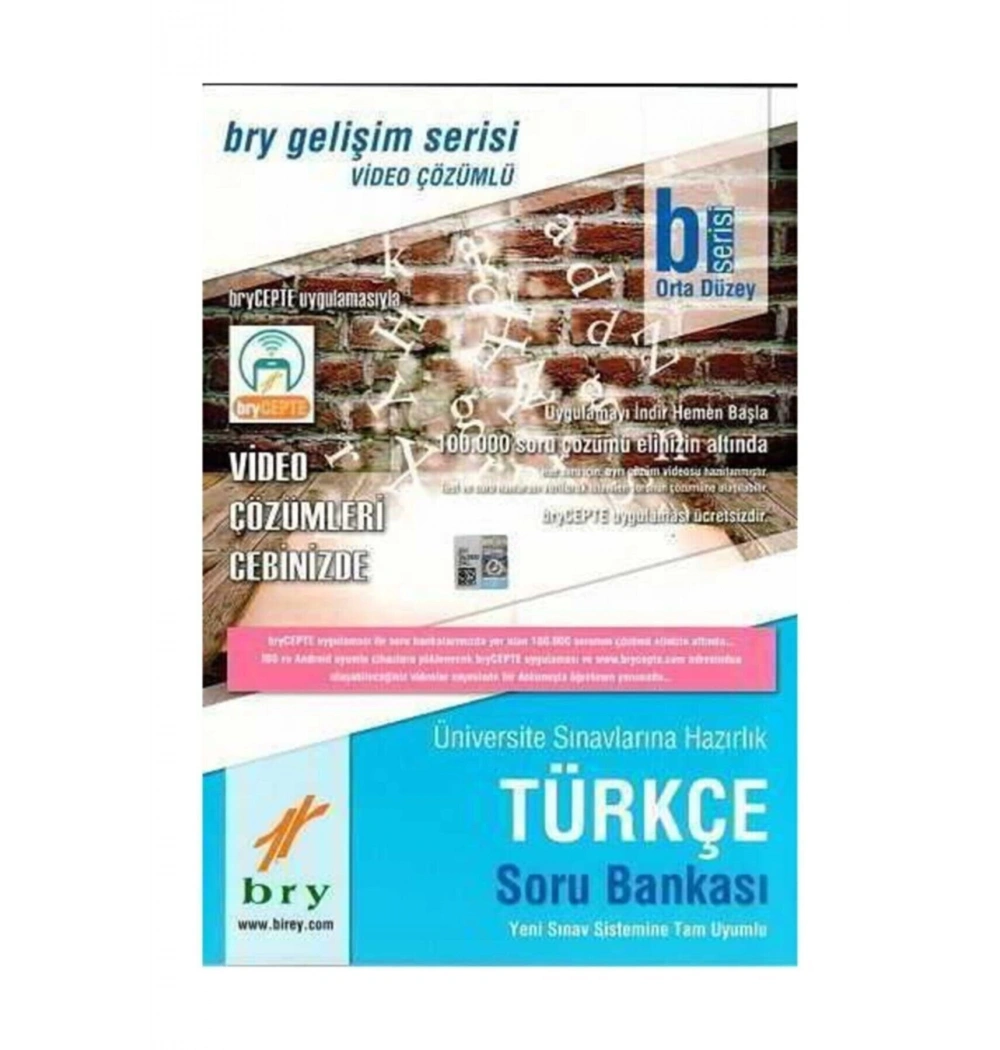 Üniv.Sın.Haz.Türkçe Soru Bankası Orta Düzey   Birey