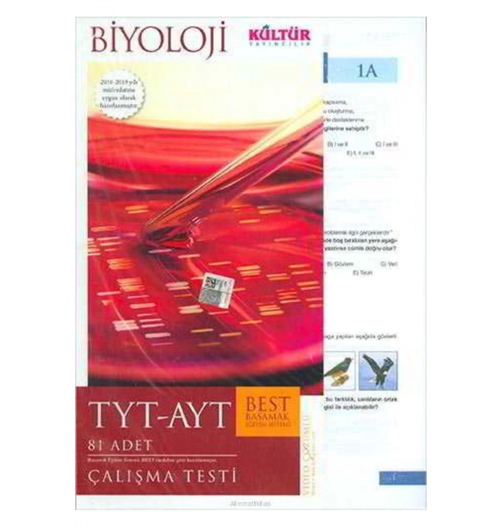Tyt Ayt Biyoloji Best Yaprak Test  Kültür Yayın
