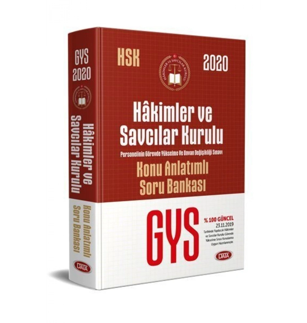 Data 2020 Hsk Hakimler Savcılar Kurulu Gys Konu Anlatım Soru Bankası