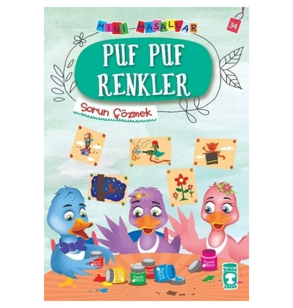 Puf Puf Renkler Mini Masallar Timaş Çocuk