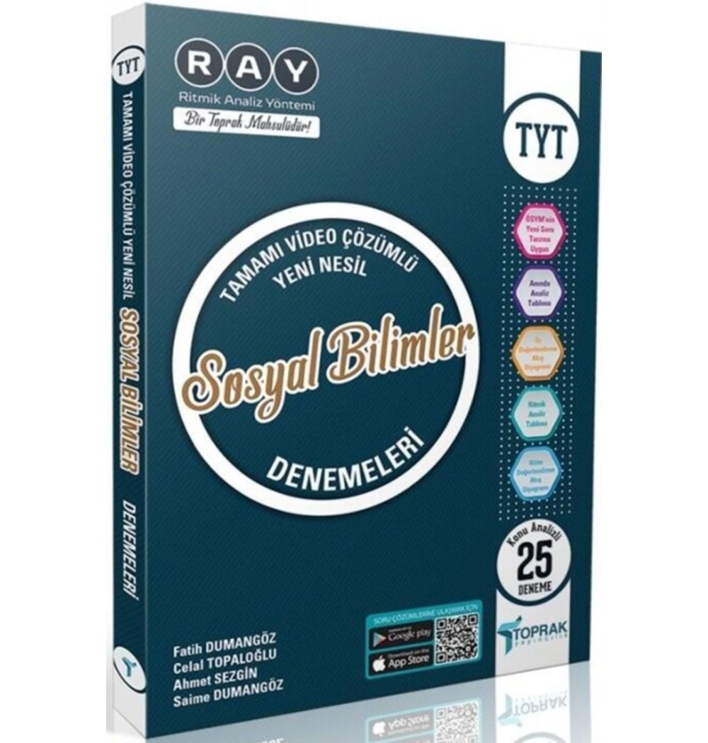 Toprak Tyt Sosyal Bilimler 25 Denemeleri