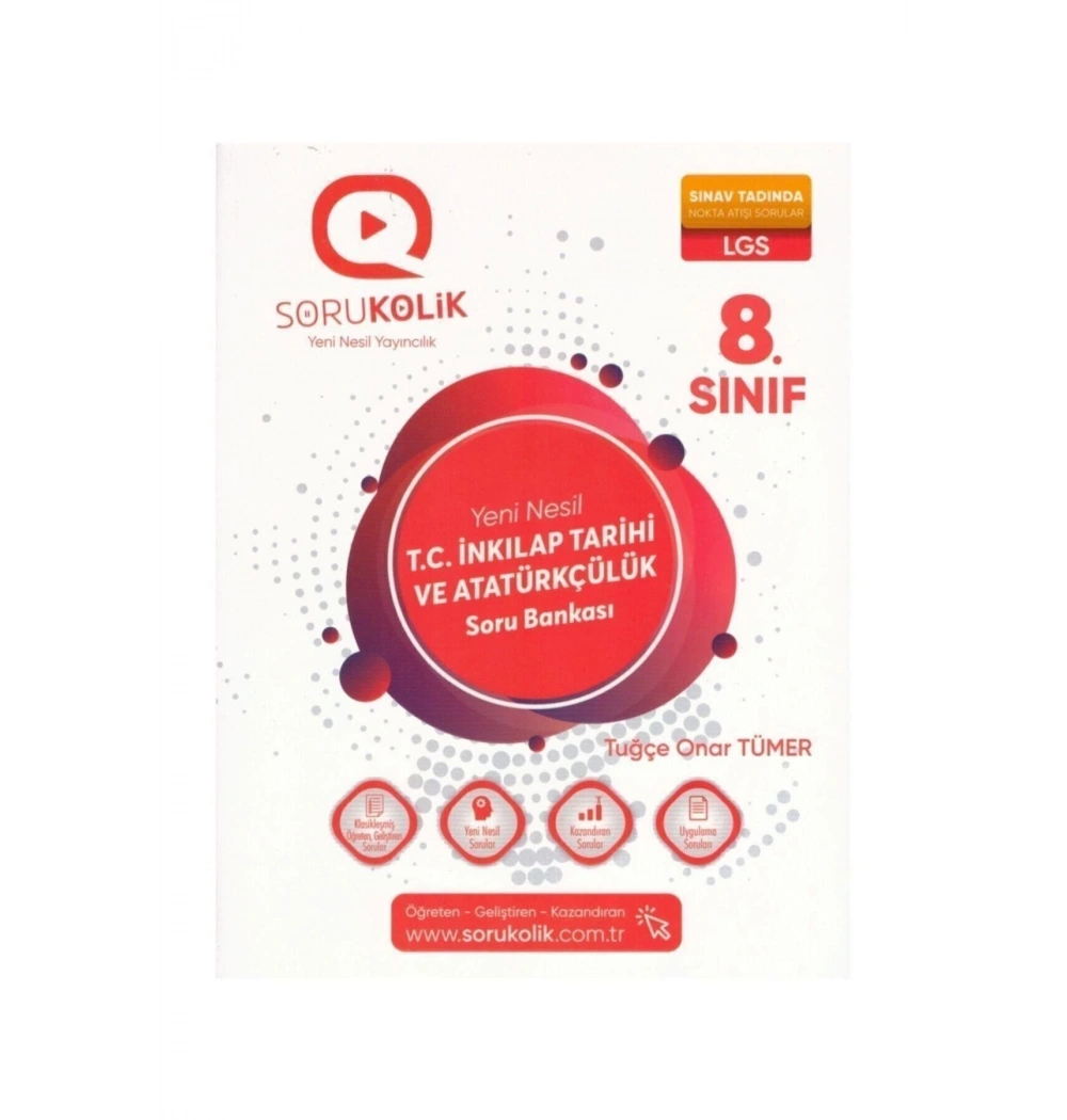 8.Sınıf İnkilap Tarihi Soru Bankası Sorukolik