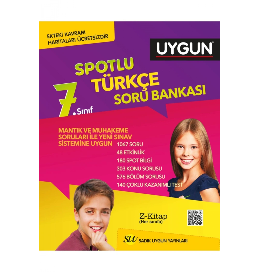 Uygun 7.Sınıf Türkçe Soru Bankası