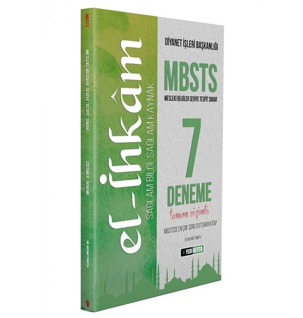 Mbsts El İhkam 7 Çözümlü Deneme Mehmet Ümütli Yedibeyza