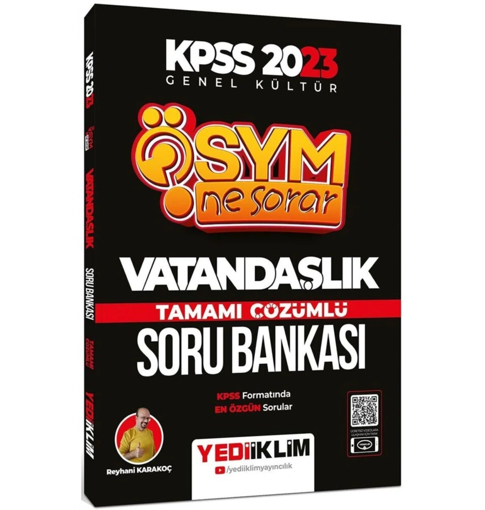 Kpss 2023 Vatandaşlık Çözümlü Soru Bankası  Yediiklim