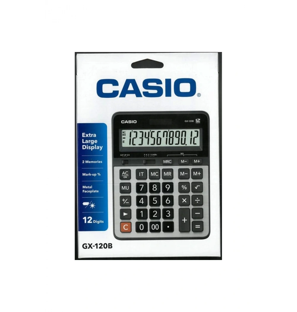 Casıo Hesap Makinası Gx-120B