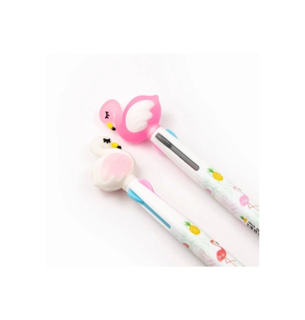 Mikro Sc-R102-36 Flamingo 3 Renk Tükenmez Kalem