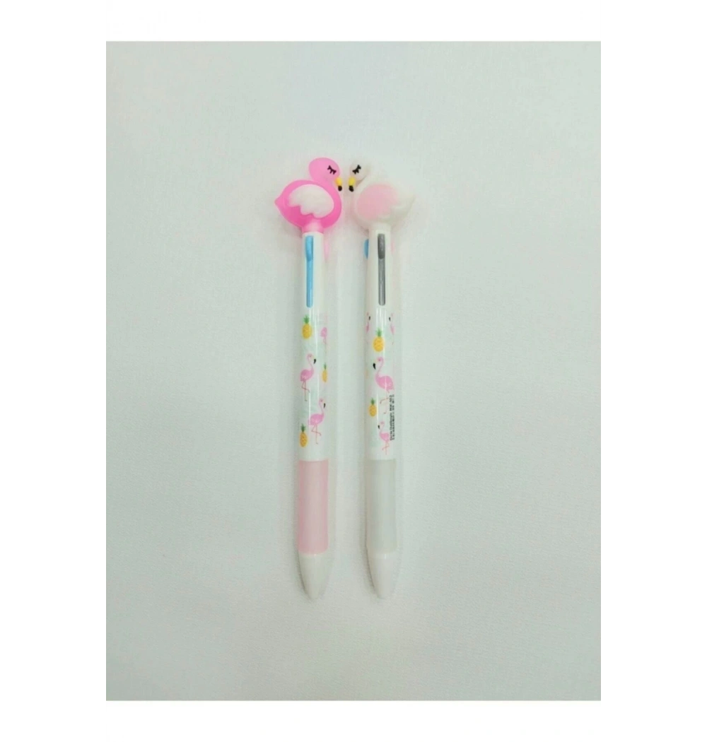 Mikro Sc-R102-36 Flamingo 3 Renk Tükenmez Kalem