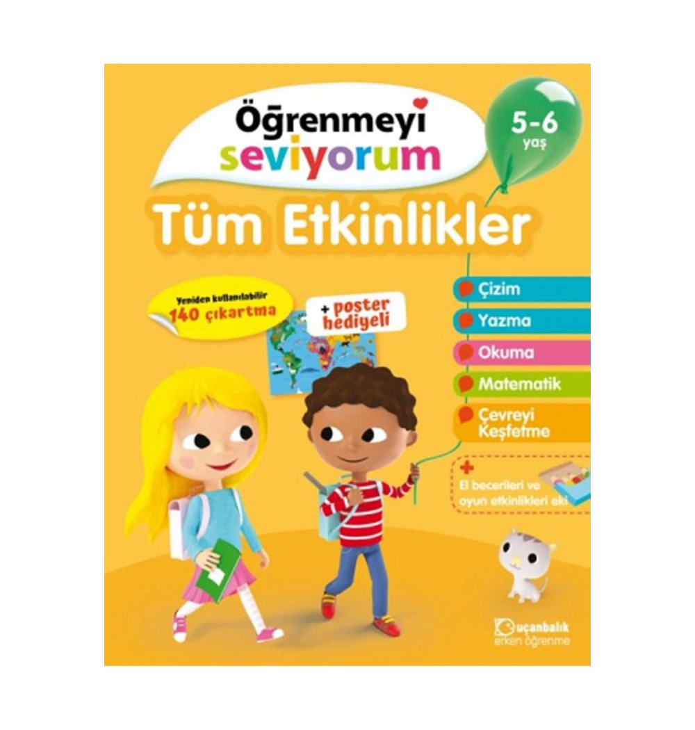 Öğrenmeyi Seviyorum Tüm Etkinlikler 5-6 Yaş Uçanbalık