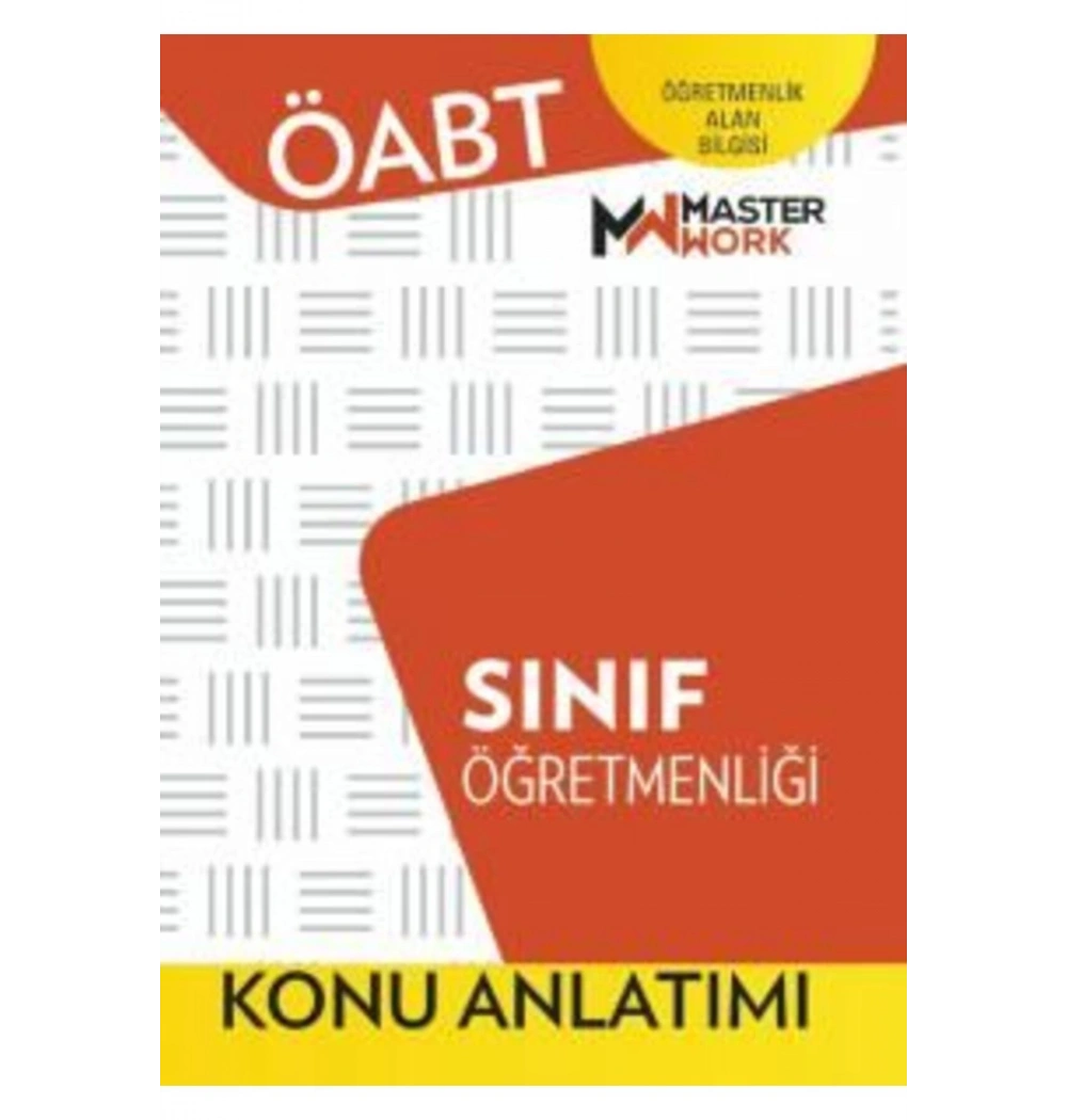 Öabt Sınıf Öğretmenliği Konu Anlatım  Master Work