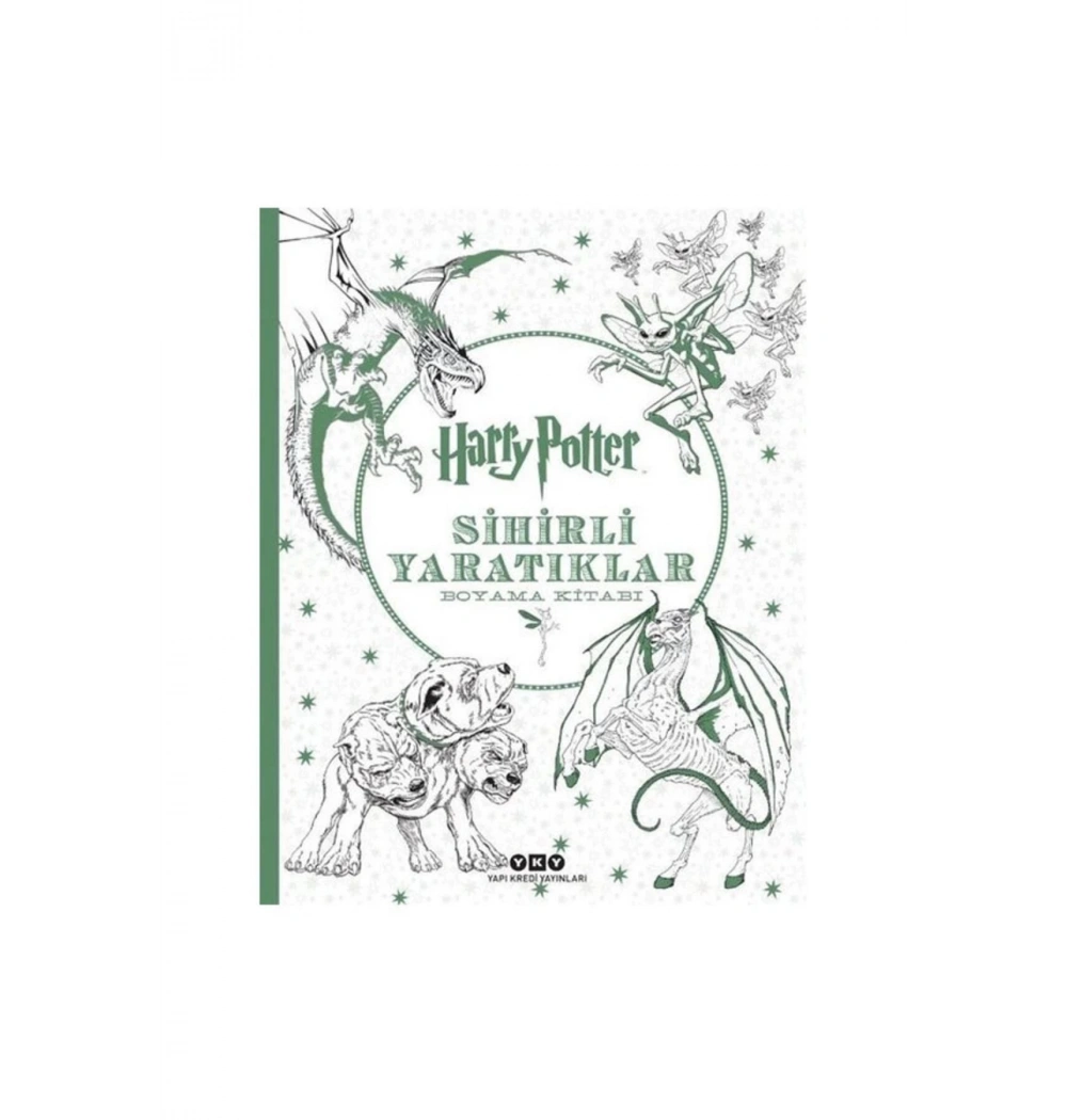 Harry Potter Sihirli Yaratıklar Boyama Kitabı Yapı Kredi