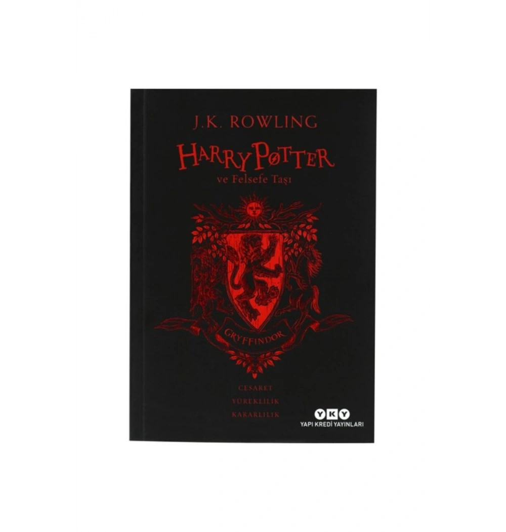 Harry Potter Ve Felsefe Taşı 20.Yıl Gryfınder Özel Baskı  Yapı Kredi