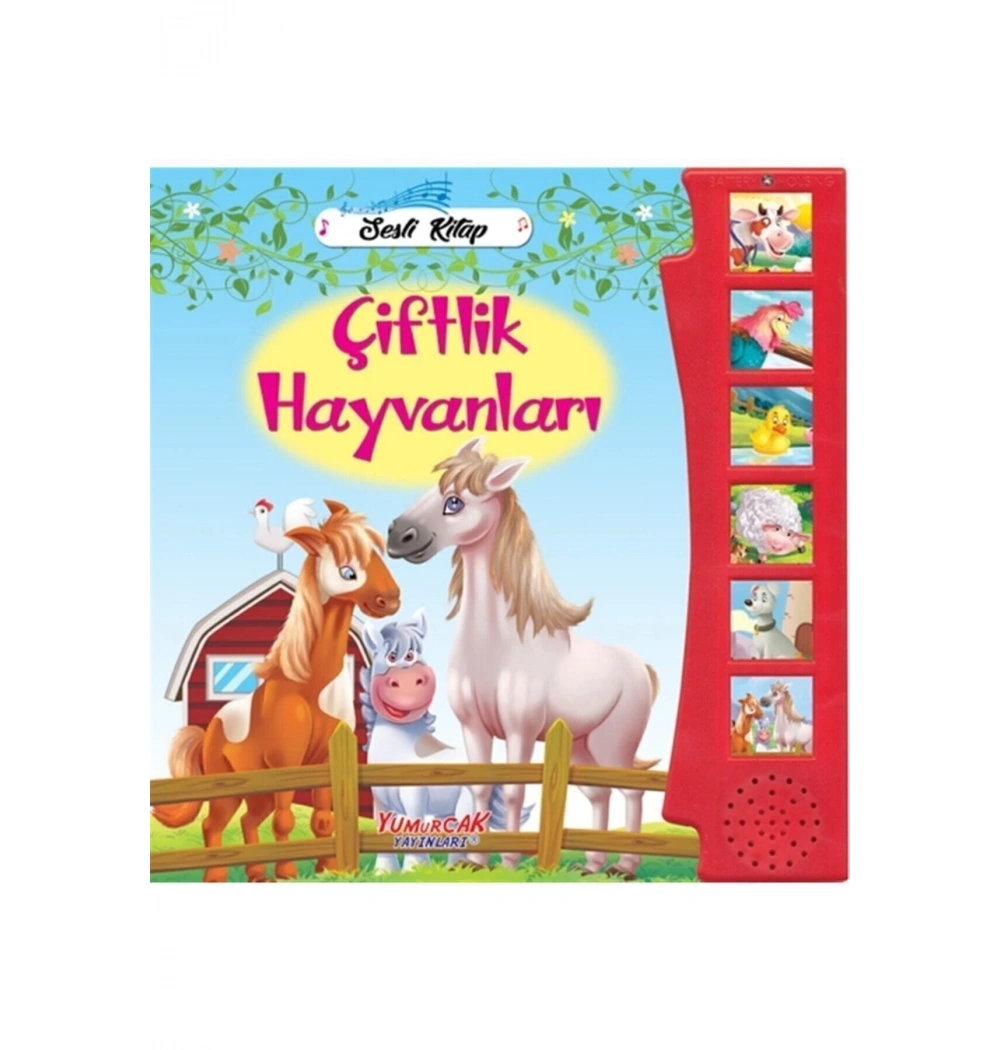Çiftlik Hayvanları Sesli Kitap  Yumurcak