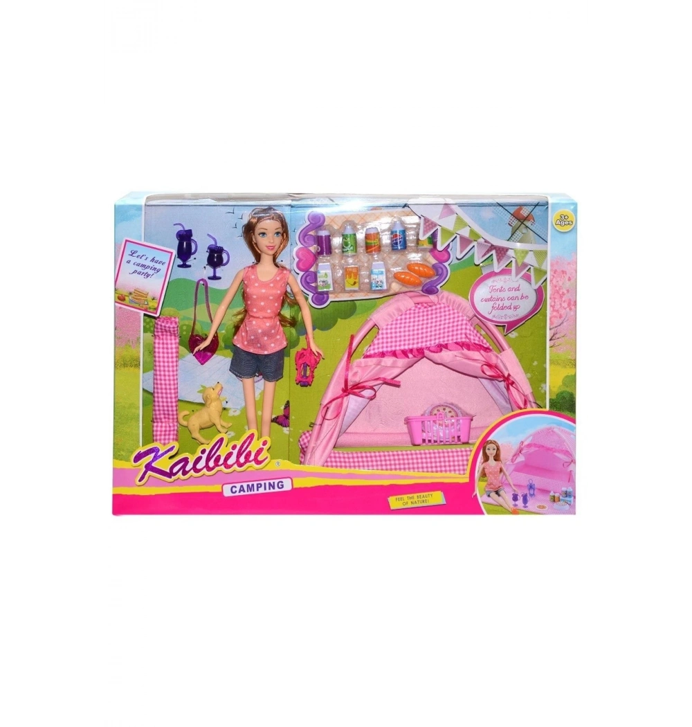 Kaibibi Çadırlı Kamp Yapan Model Bebek