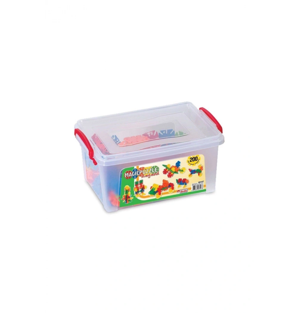Kutuda Plastik 200 Parça Magic Puzzle