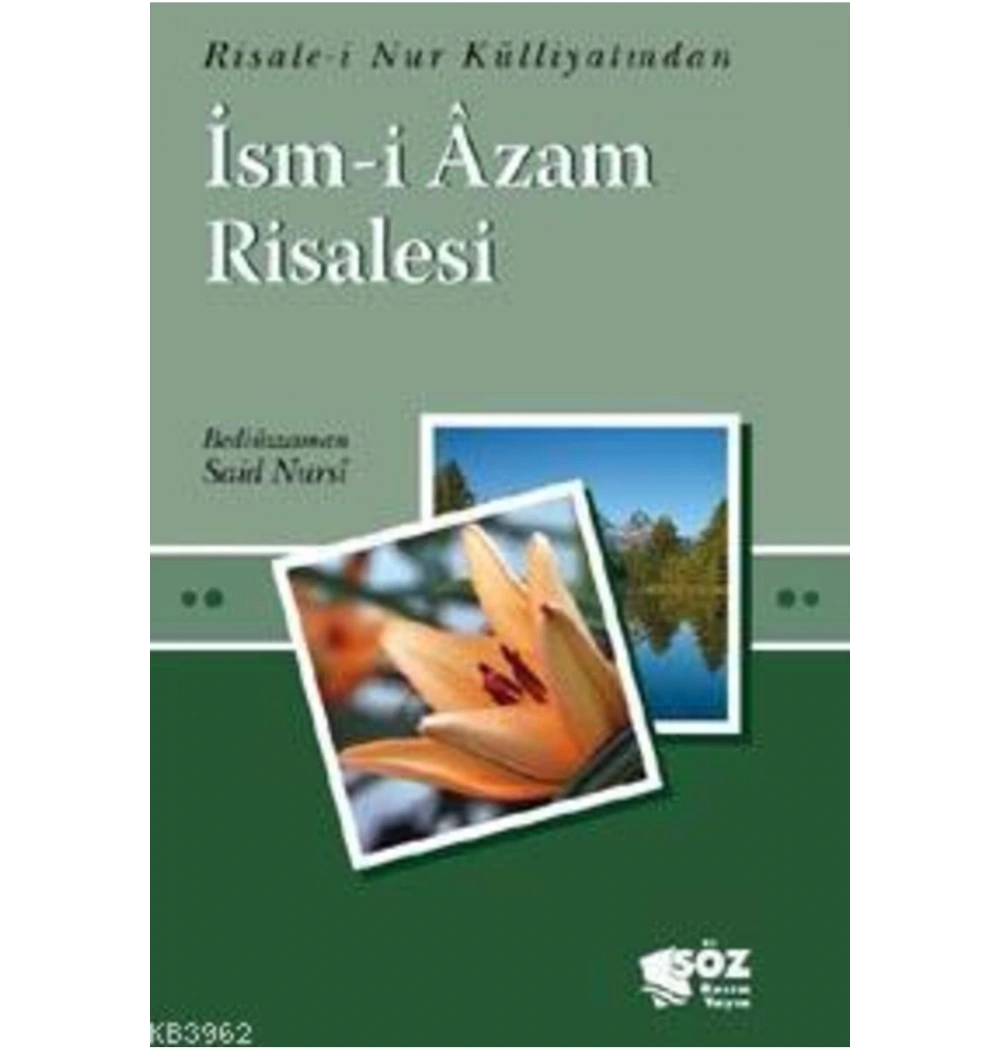 İsmi Azam Risalesi - Bediüzzaman Said Nursi - Cep -  Söz Bas